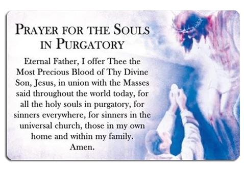 PRAYER FOR THE SOULS IN PURGATORY
