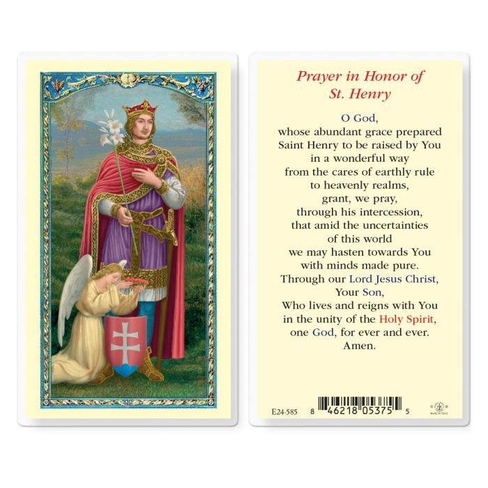 PRAYER IN HONOR OF ST HENRY