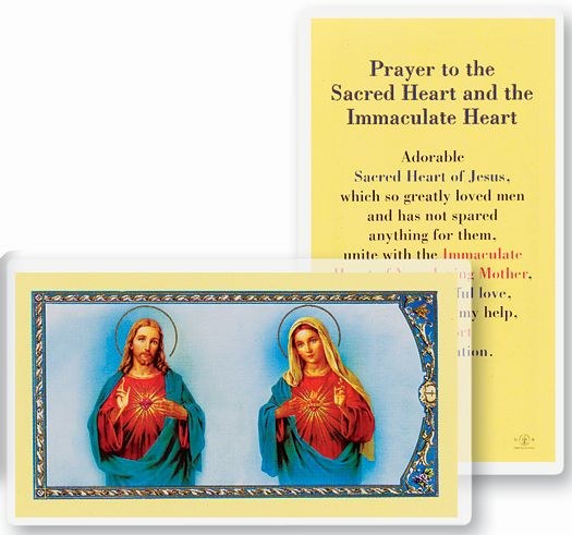 PRAYER TO THE SACRED HEART AND IMMACULATE HEART