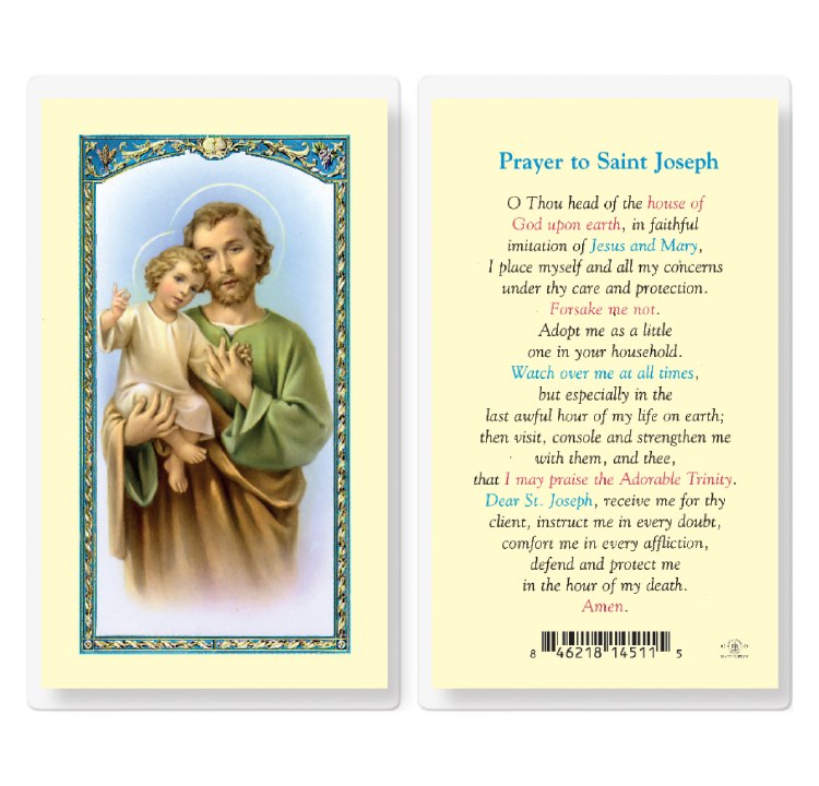 PRAYER TO ST JOSEPH
