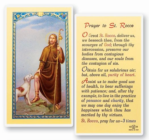 PRAYER TO ST ROCCO