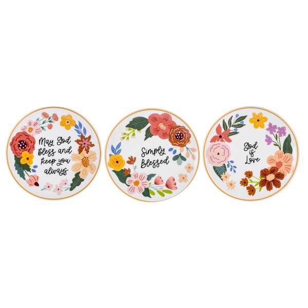 FLORAL ASST SAY DISH