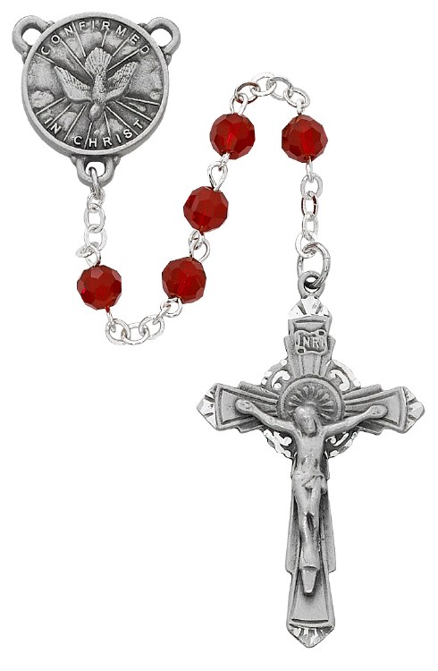 RED HOLY SPIRIT ROSARY