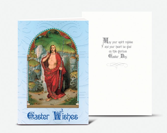 RESURRECTION OF JESUS EASTER CARD