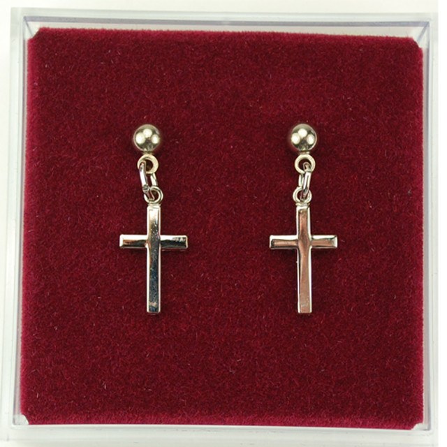 RF CROSS EARRING