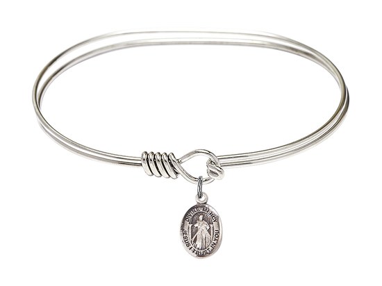 RH 7INCH OVAL DIVINE MERCY BANGLE