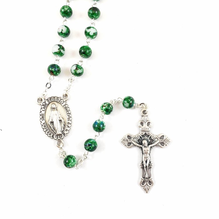 GREEN ROSARY