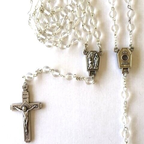 LOURDES WATER CRYSTAL ROSARY