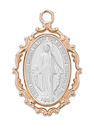 ROSE GOLD MIRACULOUS MEDAL
