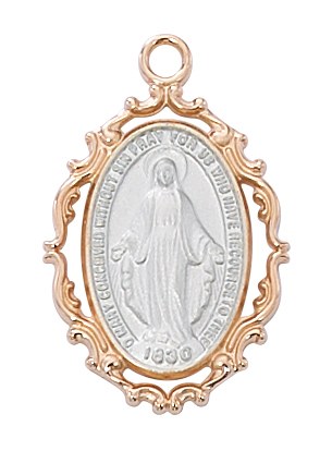 ROSE GOLD MIRACULOUS MEDAL