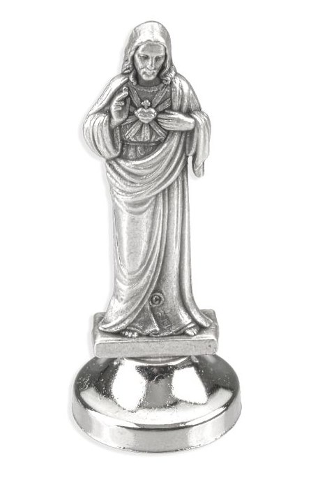 SACRED HEART AUTO STATUE