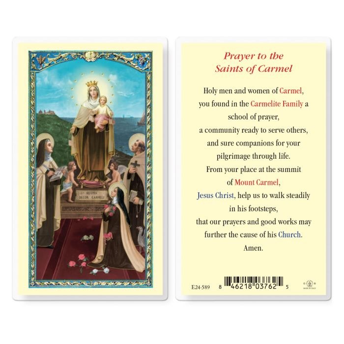 PRAYERS TO THE STS OF CARMEL