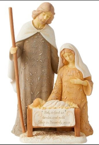 SILENT NIGHT HOLY FAMILY NATIVITY
