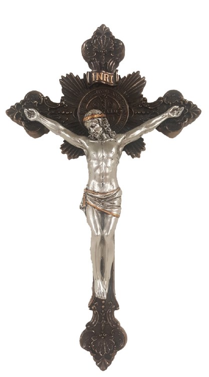 ST BENEDICT WALL CRUCIFIX