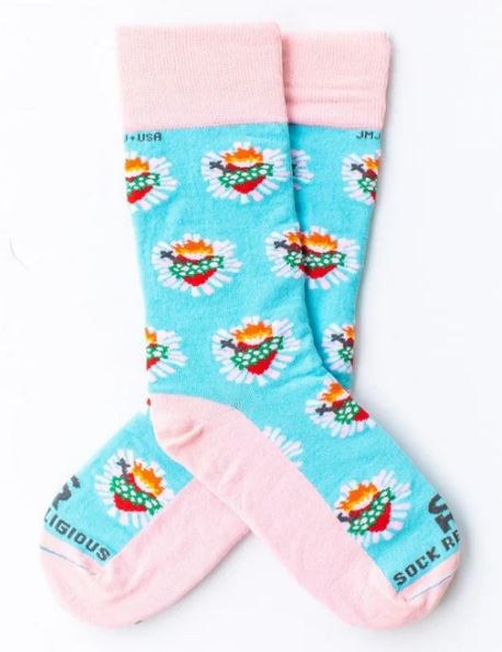 IMMACULATE HEART ADULT SOCKS