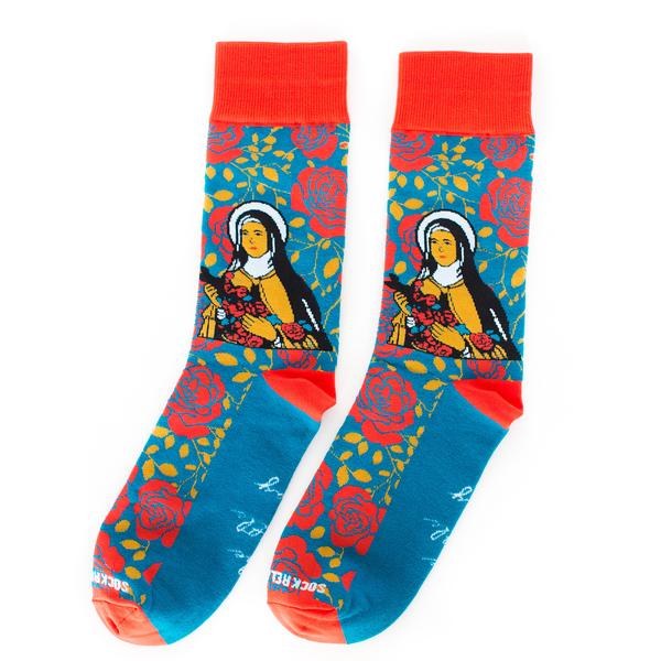 ST THERESE OF LISIEUX SOCKS