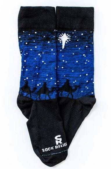 THREE WISEMAN ADULT SOCKS