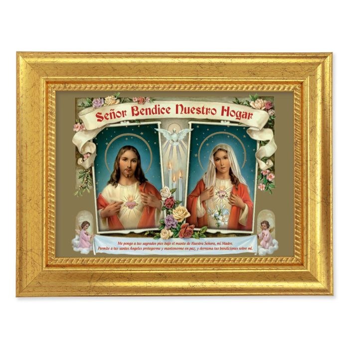 TEXTURED SPANISH HOUSE BLESSING