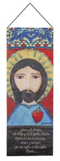 SPAN SACRED HEART WALL HANGING
