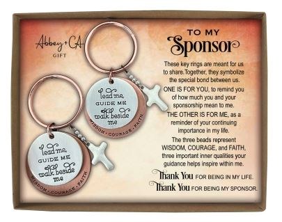 SPONSOR/ ME CONFIRMATION KEY RING