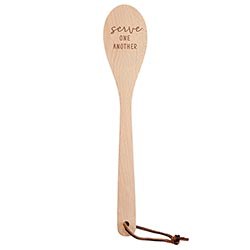 SERVE ONE ANOTHER WOODEN SPOON