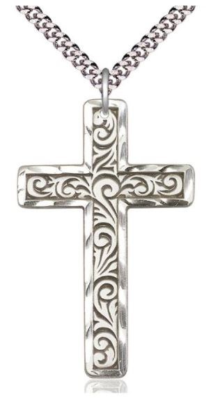 SS 1.75 KNURLED CROSS