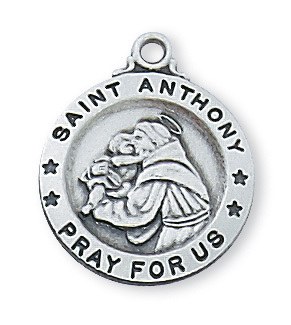 SS ST ANTHONY 18" CHAIN
