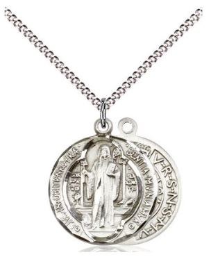 SS BENEDICT MEDAL SN 18" LITE