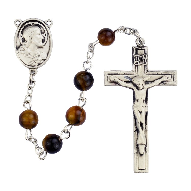 SS BROWN ROSARY