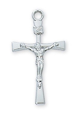 SS CRUCIFIX 18&quot; CHAIN