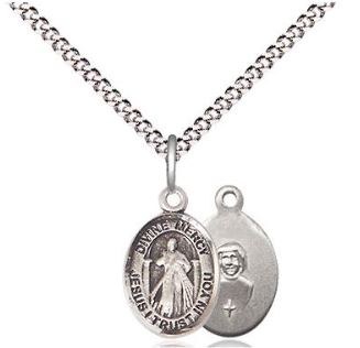 SS DIVINE MERCY OVL MEDAL SMAL