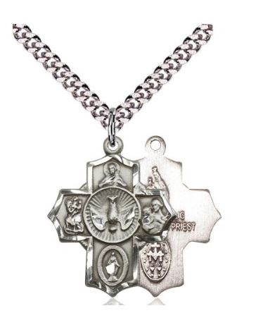 SS FIVE WAY MEDAL HVY CRB SPRG