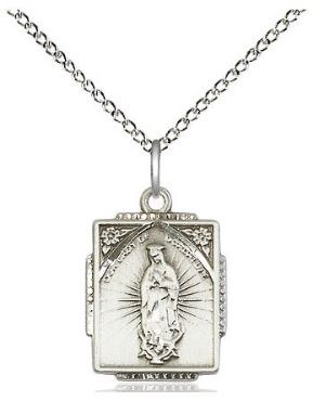 SS GUADALUPE MEDAL SS 18" LT C