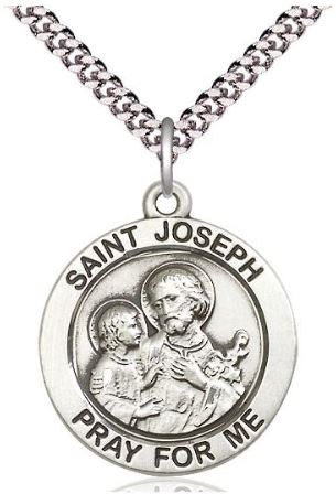SS JOSEPH MEDAL SN 24 CHAIN