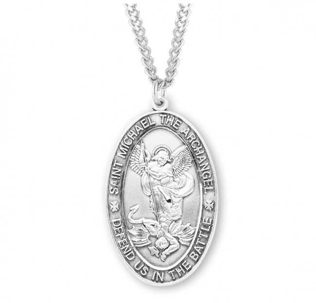 SS ST MICHAEL OVAL MEDAL