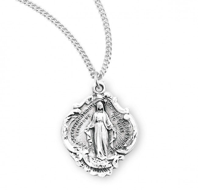 SS FANCY BAROQUE MIRACULOUS MEDAL