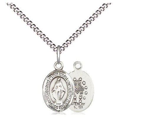 SS MIRACULOUS TINY OVAL MEDAL 18''