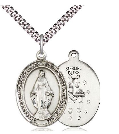 SS MIRACULOUS OVL MEDAL 24HC