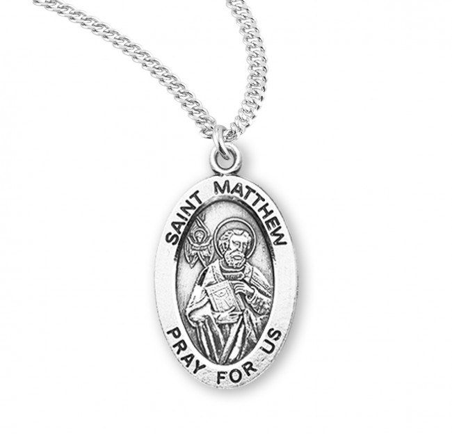 SS OVAL ST MATTHEW MEDAL