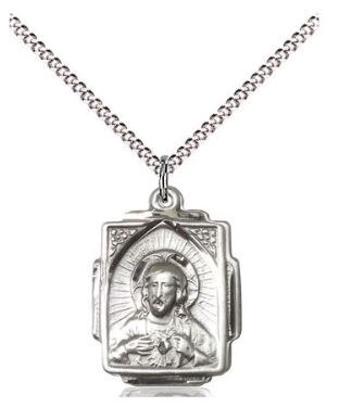 SS SCAPULAR MEDAL 18" CHAIN