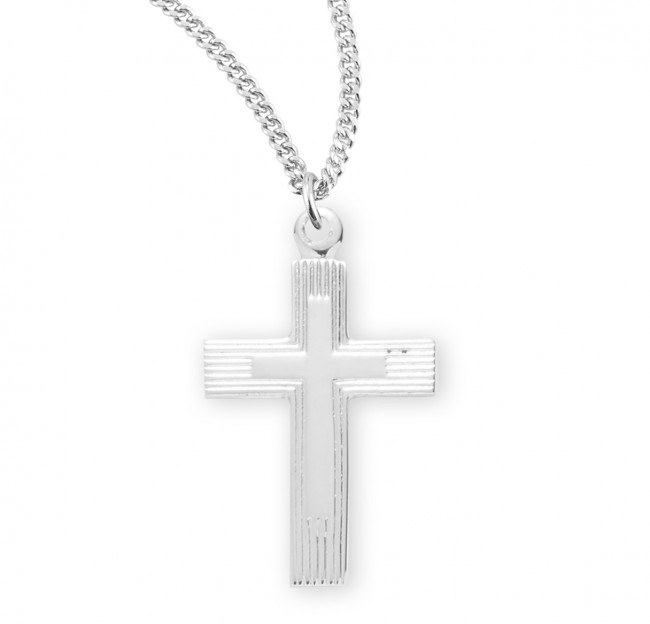 SS ENGRAVED CROSS