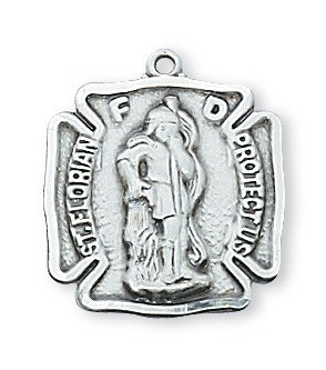 SS ST FLORIAN MEDAL 18&quot; CHAIN