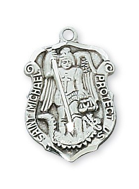 SS ST MICHAEL MEDAL 18&quot; CHAIN