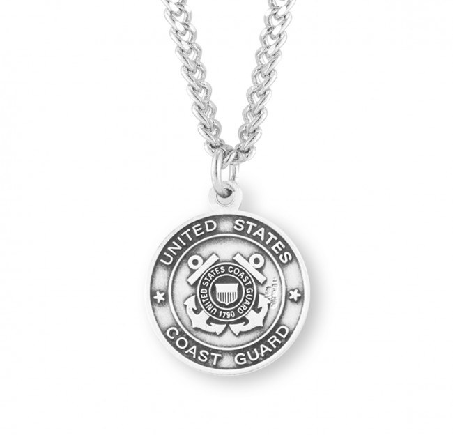 SS COAST GUARD MEDAL WITH ST MICHAEL ON BACK