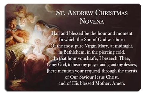 ST. ANDREW CHRISTMAS NOVENA