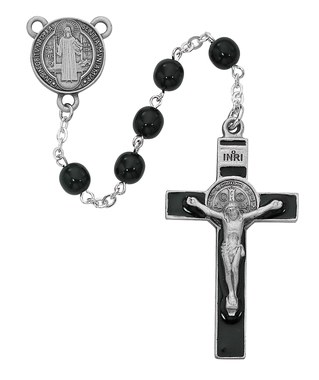ST. BENEDICT PEWTER BLACK