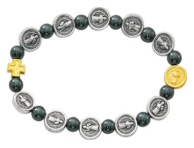 ST BENEDICT STRETCH BRACELET