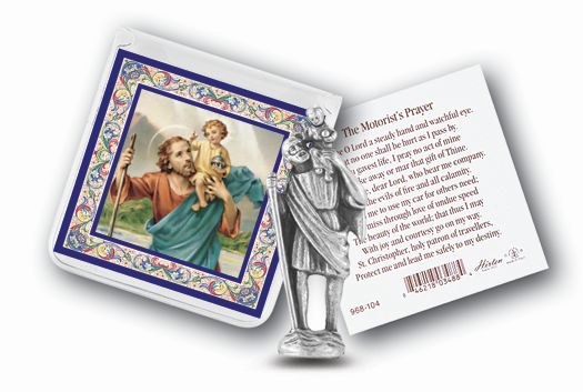 ST. CHRISTOPHER POCKET STATUE