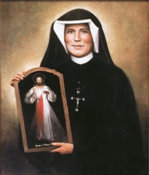PRINT ST FAUSTINA KOWALSKA