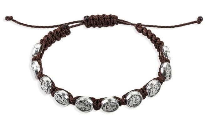 ST. FRANCIS BEAD CORD BRACELET